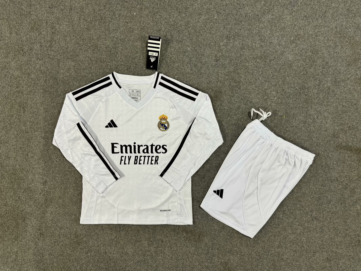 Kids jerseys 2024/2025 Kids Home Long Sleeve Football Jersey