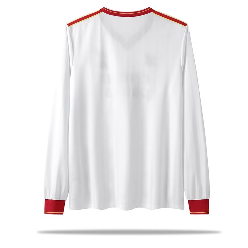 Retro Liverpool 1985/1987 Away Long Sleeve Football Jersey