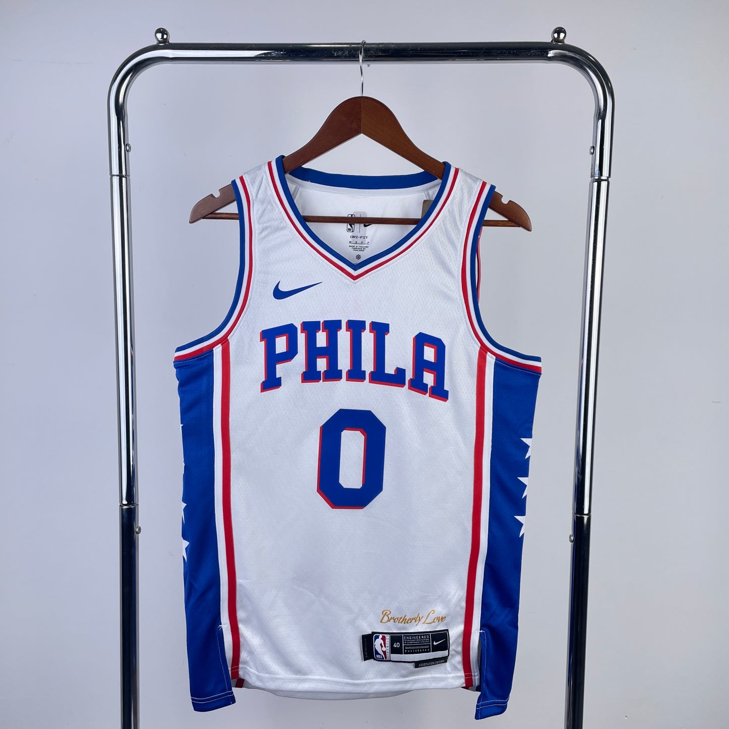 Philadelphia 76ers 2023 Home Football Jersey
