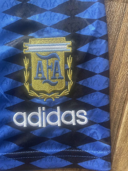 Retro Argentina 1994 Away Football Jersey