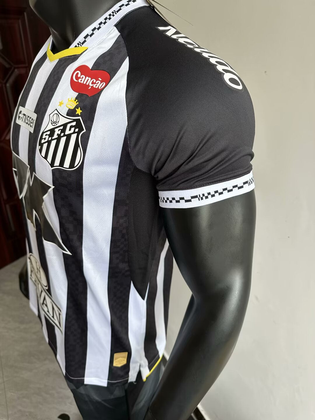 Santos 2025/2026 Away Player Version Football Jersey