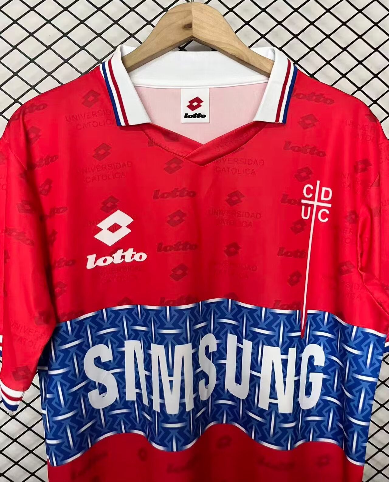 Retro University of Chile 1996 Away Fan Version Football Jersey