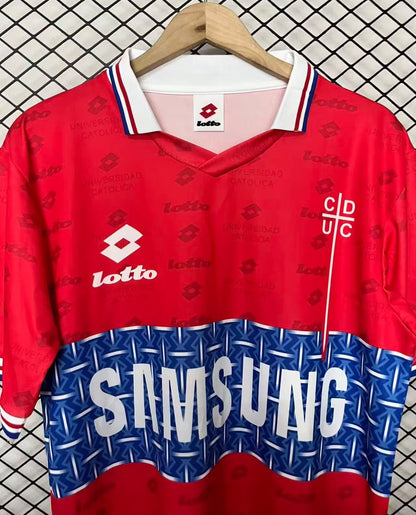 Retro University of Chile 1996 Away Fan Version Football Jersey