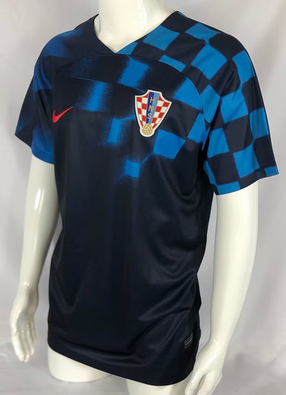 Croatia 2022/2023 Away Fan Version Football Jersey