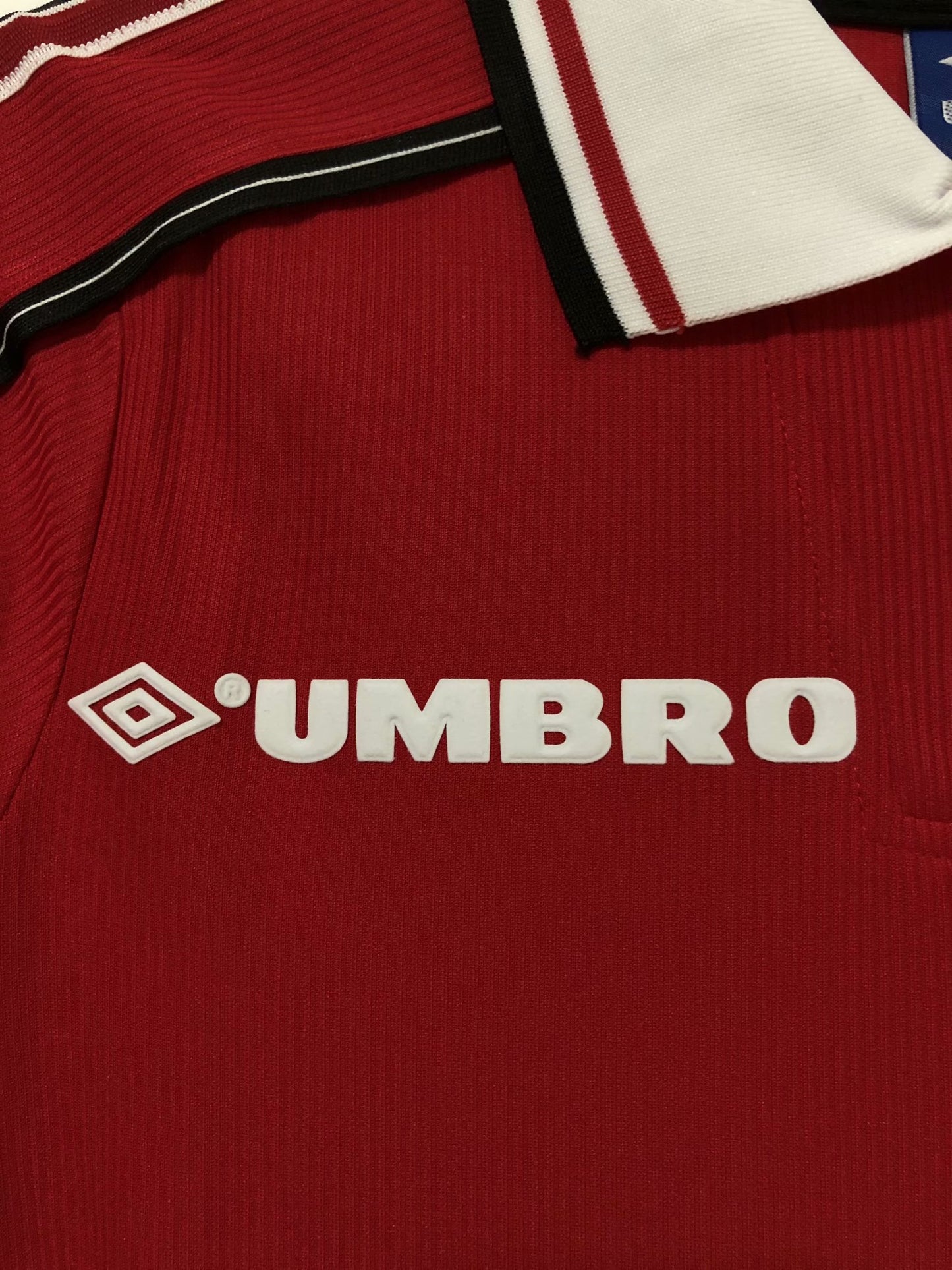 Retro Manchester united 1998/1999 Home Long Sleeve Football Jersey