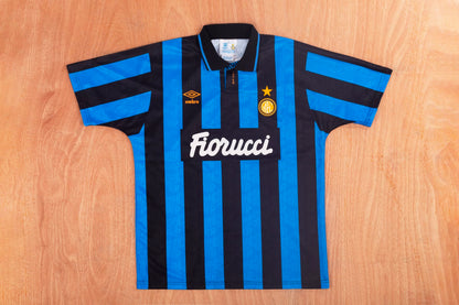 Retro Inter Milan 1992 Home Football Jersey