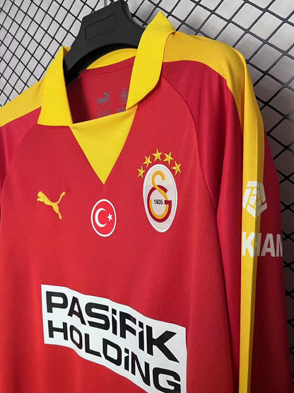 Galatasaray 2026/2027 Home Long Sleeve Fan Version Football Jersey