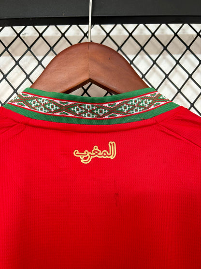Morocco 2026/2027 Home Fan Version Football Jersey
