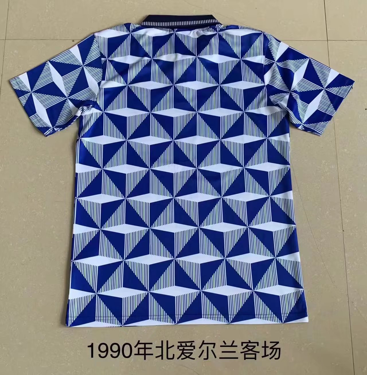 Retro Northern Ireland 1990 Away Football Jersey