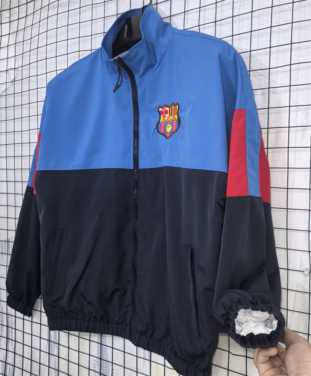 Retro Barcelona Windbreaker