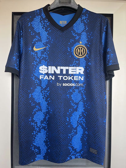 Inter Milan 2021/2022 Home Fan Version Football Jersey