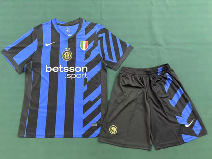 Inter Milan 2024/2025 Home Fan Version Football Jersey