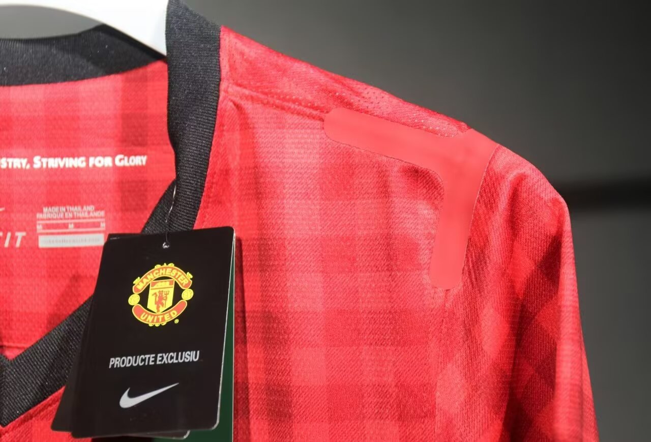 Retro Manchester united 2012/2013 Home Player Version Football Jersey
