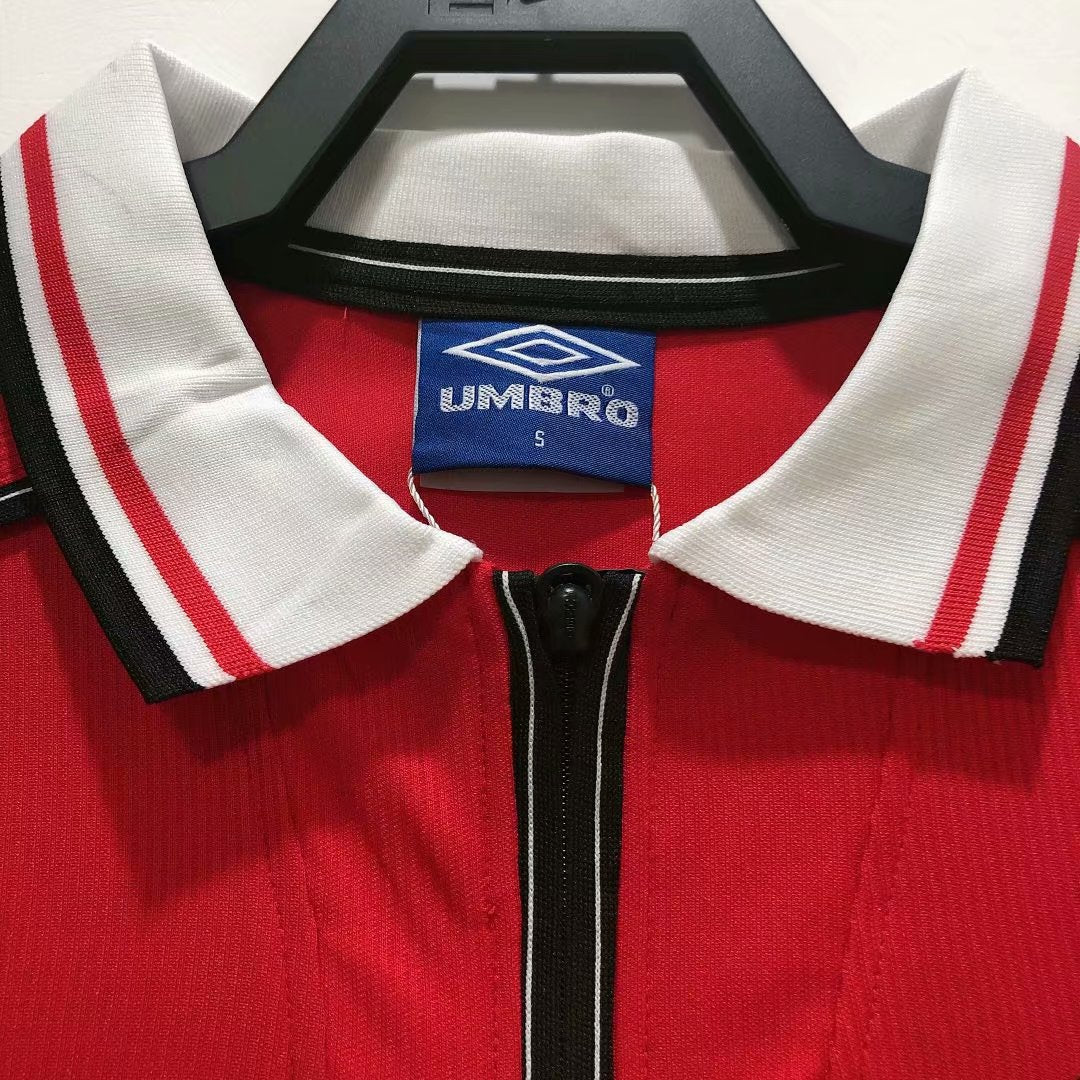 Retro Manchester united 1998 Home Football Jersey