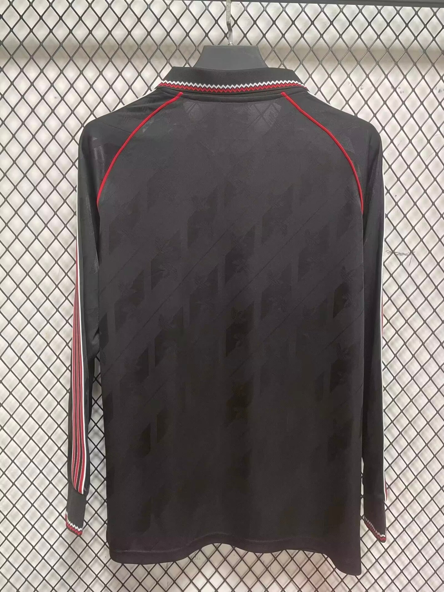 Retro Manchester United 2024/2025 Long Sleeve Fan Version Football Jersey