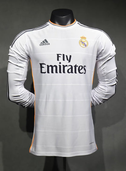 Retro real madrid 2013/2014 Home Player Version Football Jersey