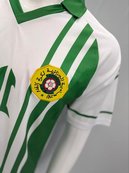 Retro Algeria 1986 Home Fan Version Football Jersey