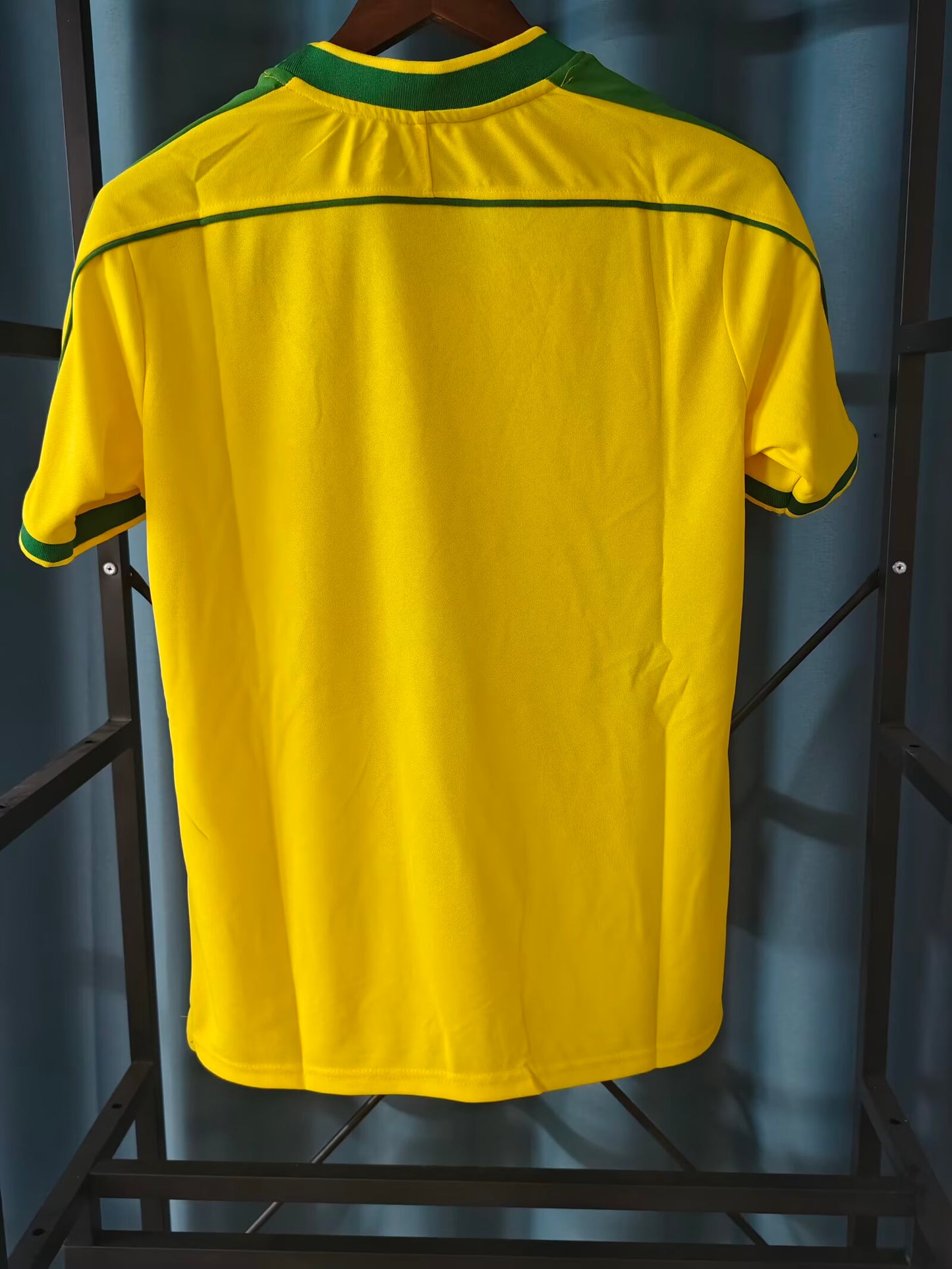 Retro Brazil 1998 Home Football Jersey