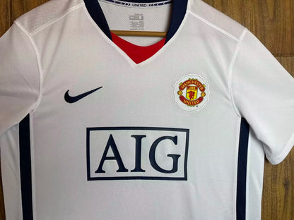 Retro Manchester united 2007/2008 Away Football Jersey
