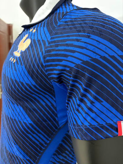 French 2026/2027 Home Player Version Football Jersey