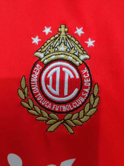Retro Toluca 1998/1999 Home Football Jersey