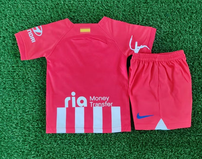 Atlético de Madrid 2023/2024 Kids Home Football Jersey