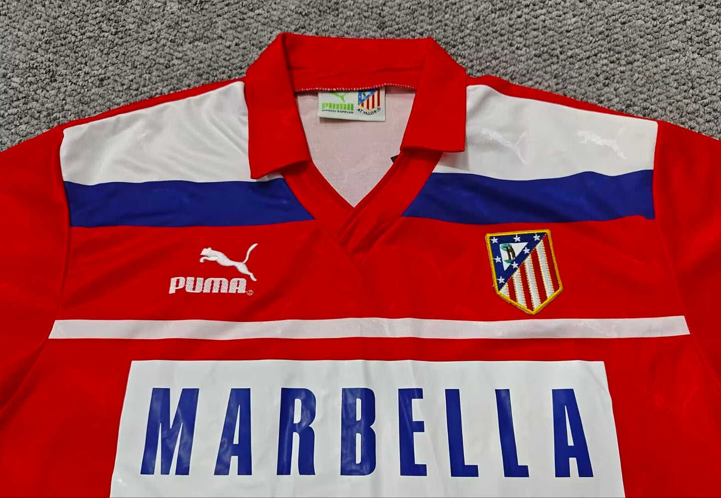 Retro Atletico Madrid away Jersey 1990-1993