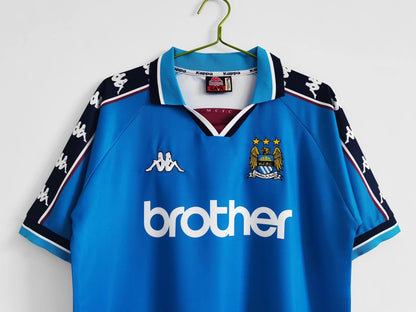 Retro Manchester city 1997/1999 Home Football Jersey