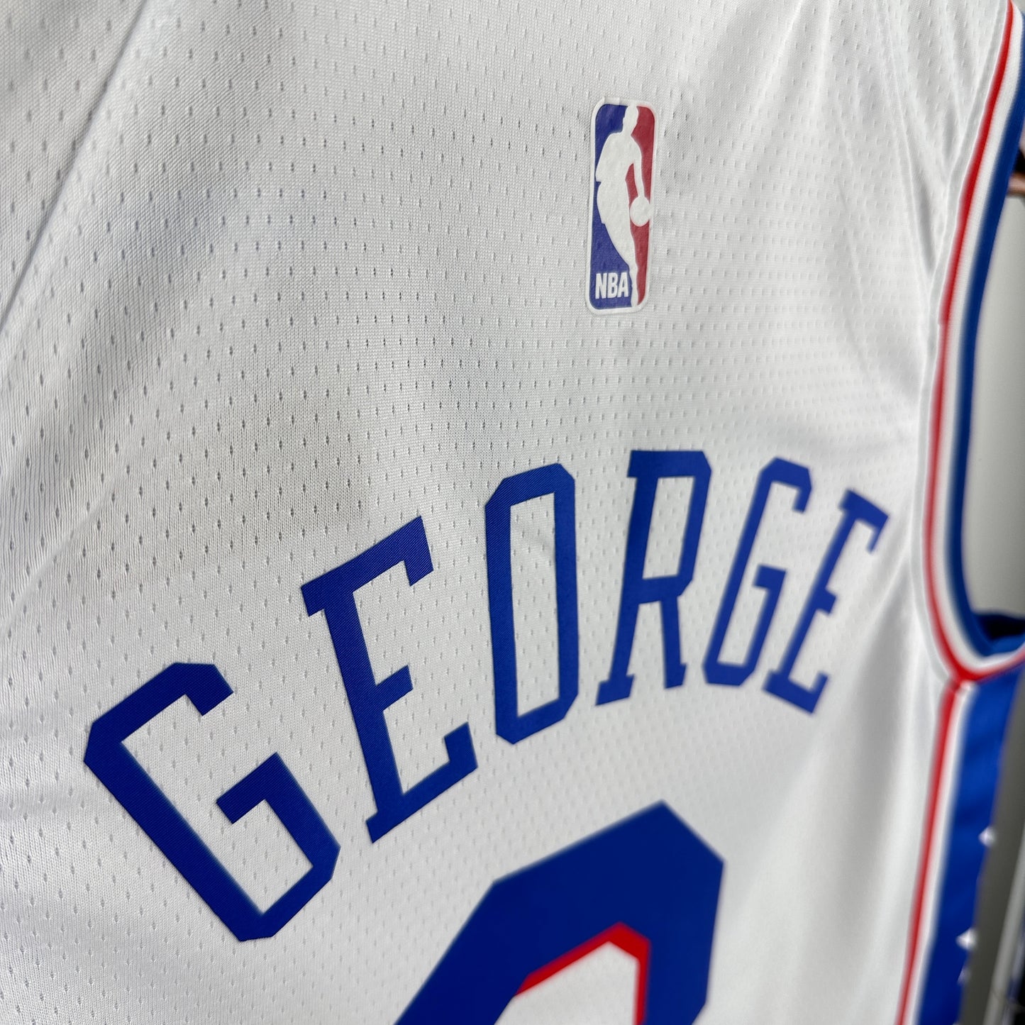 Philadelphia 76ers White #8 GEORGE NBA Season Jerseys 2023