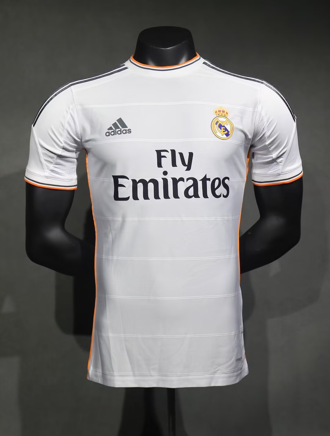 Retro real madrid 2013/2014 Home Player Version Football Jersey