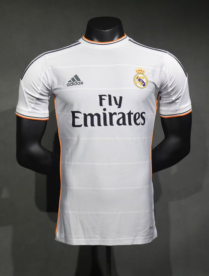 Retro real madrid 2013/2014 Home Player Version Football Jersey
