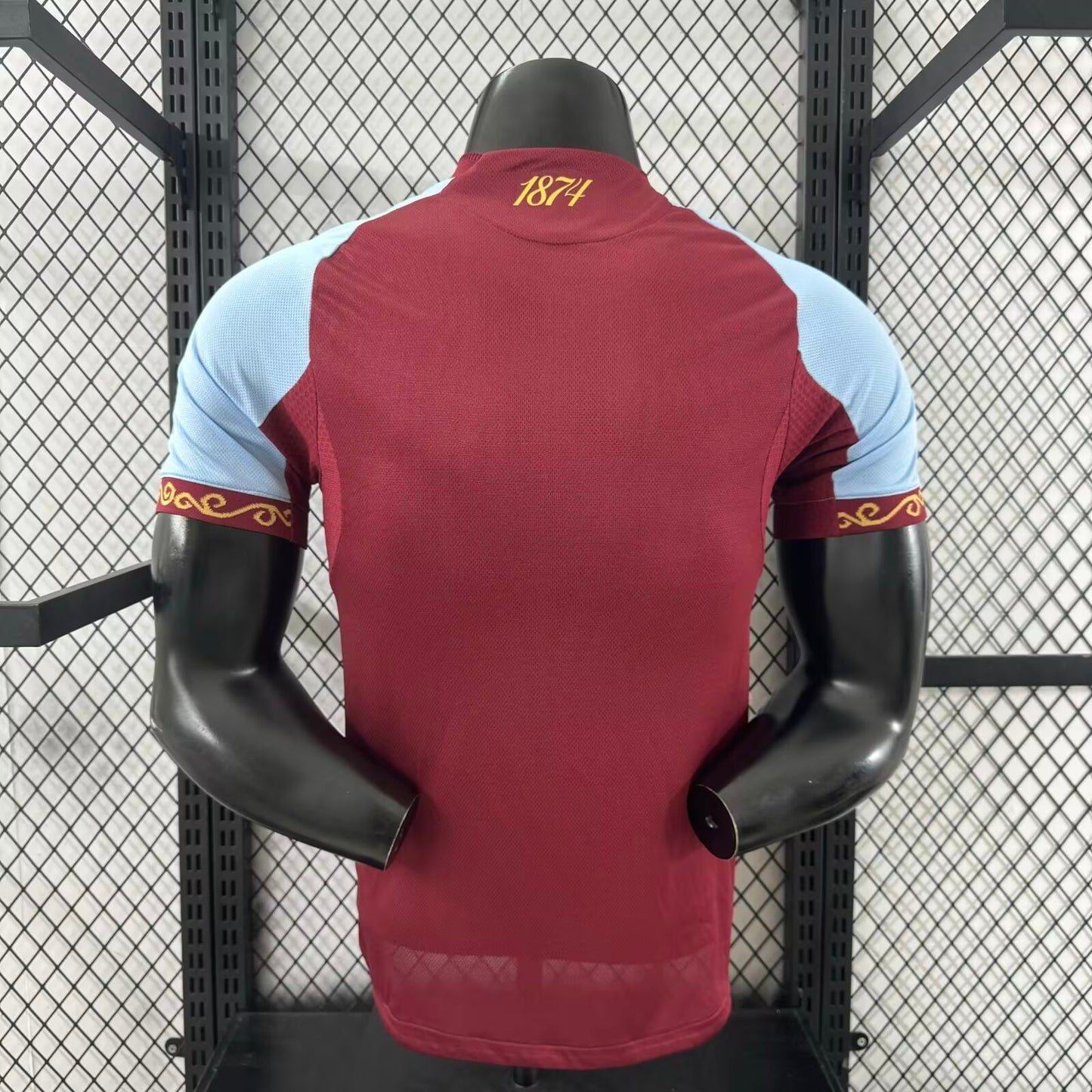 Aston Villa 2025/2026 Home Player Version Football Jersey