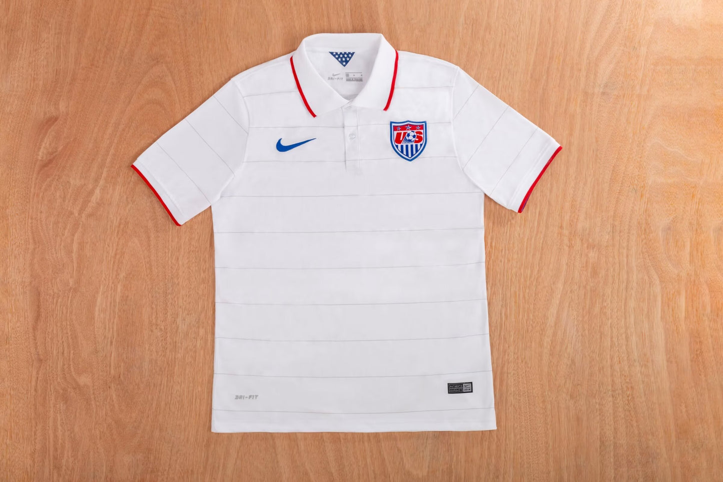 Retro USA 2014 Home Fan Version Football Jersey