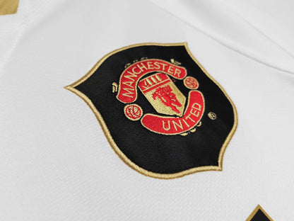 Retro Manchester united 2006/2007 Away Long Sleeve Football Jersey