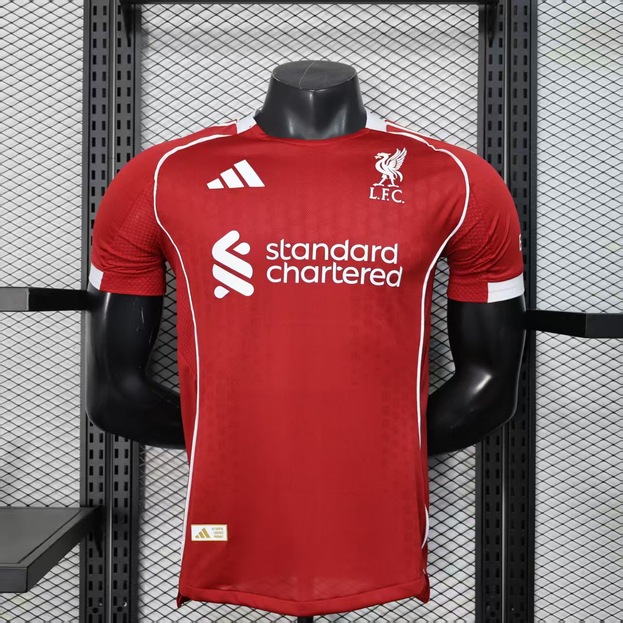 Liverpool 2025/2026 Home Player Version Football Jersey
