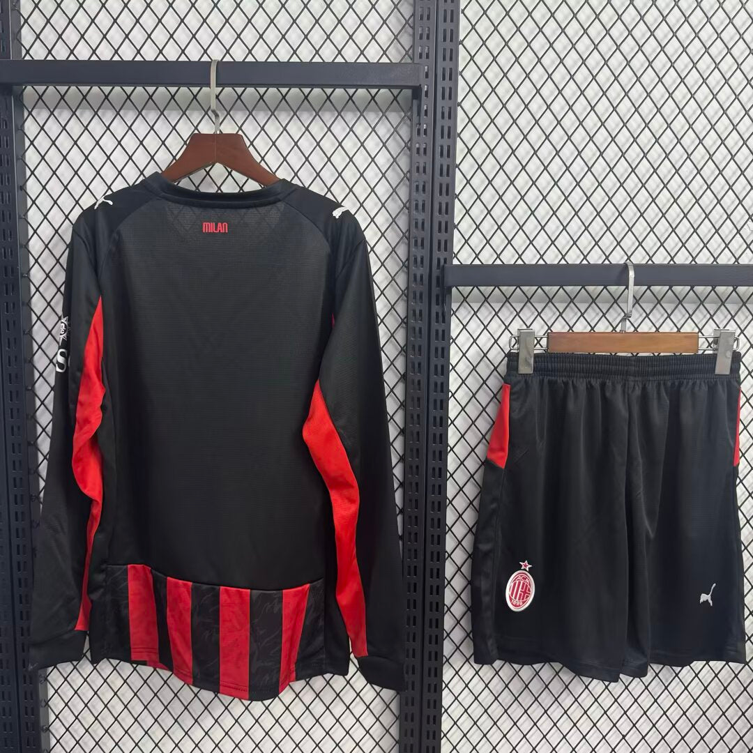 AC Milan 2025/2026 Home Fan Version Football Jersey