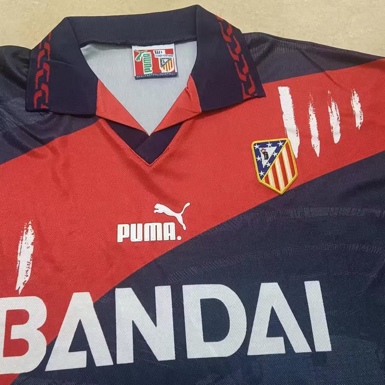 Retro Atlético de Madrid 1996/1997 Away Football Jersey