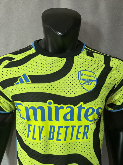 Arsenal 2023/2024 Away Player Version Football Jersey