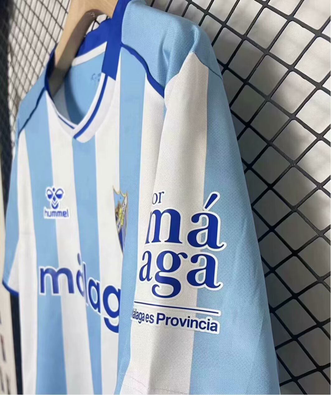 Málaga 2025/2026 Home Fan Version Football Jersey