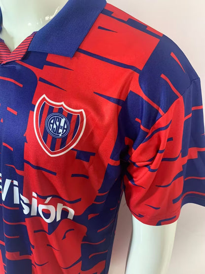 Retro San Lorenzo 1995/1996 Home Football Jersey