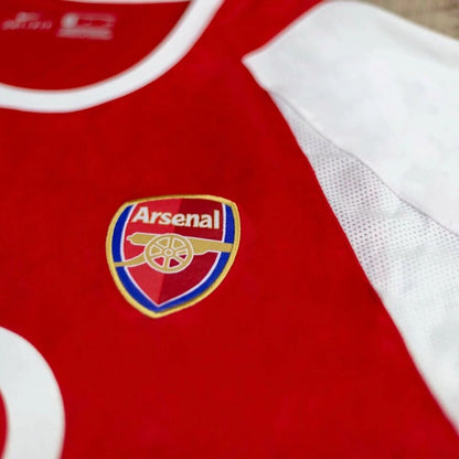 Retro Arsenal 2002/2004 Home Long Sleeve Football Jersey
