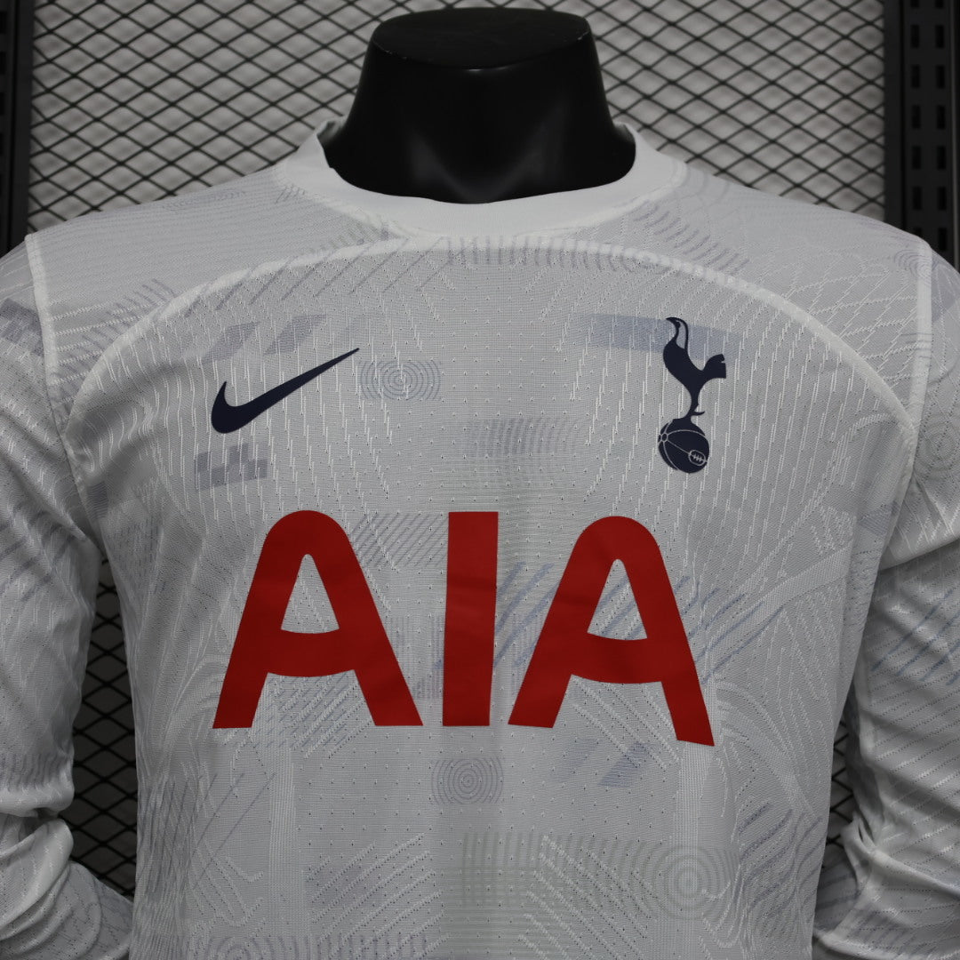 Tottenham Hotspur 2023/2024 Home Long Sleeve Player Version Football Jersey