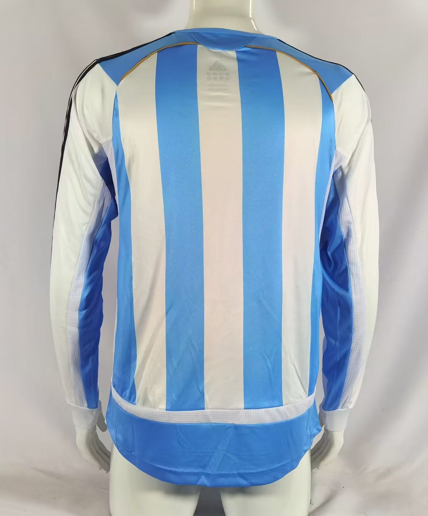 Retro Argentina 2006 Home Long Sleeve Football Jersey