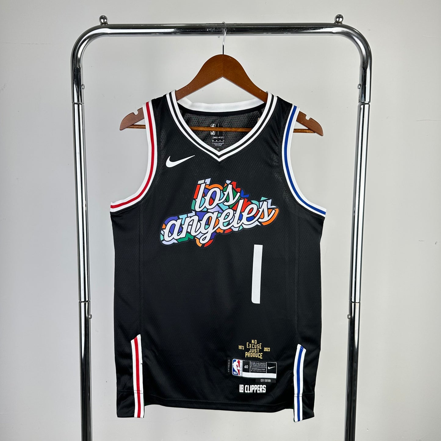 Los Angeles Clippers City Black #1 HARDEN NBA Season Jerseys 2023