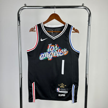 Los Angeles Clippers City Black #1 HARDEN NBA Season Jerseys 2023