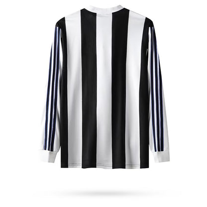Retro Newcastle United 1995/1997 Home Long Sleeve Fan Version Football Jersey