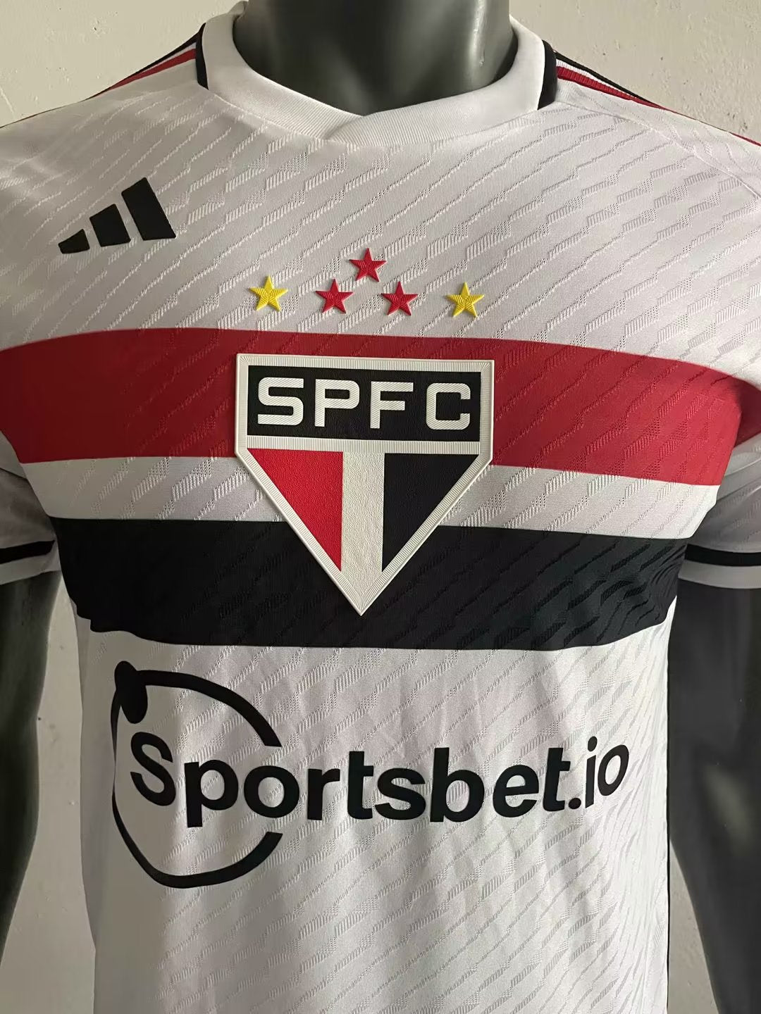 Sao Paulo 2023/2024 Home Player Version Football Jersey