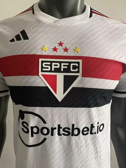 Sao Paulo 2023/2024 Home Player Version Football Jersey