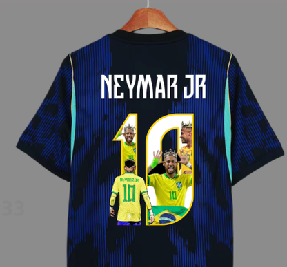 Brazil Away Special Player #10 NEYMAR JR Jersey 2026-2027