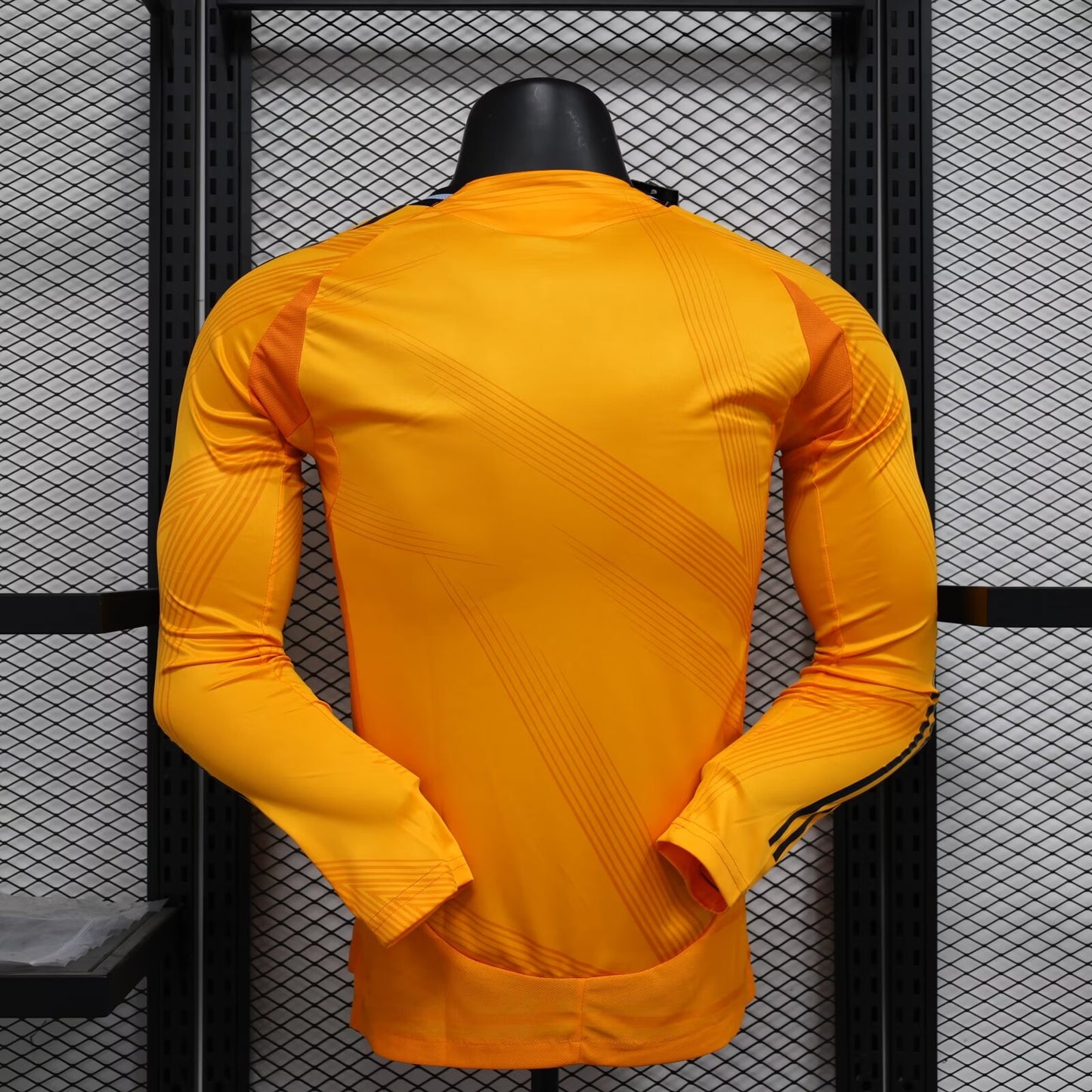 Real Madrid 2024/2025 Away Long Sleeve Player Version Football Jersey